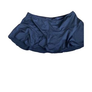 Land’s End Plus size Lightweight tummy control swim skirt panty black Various